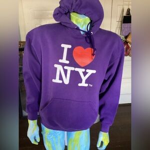 Vintage I  Love NY hoodie